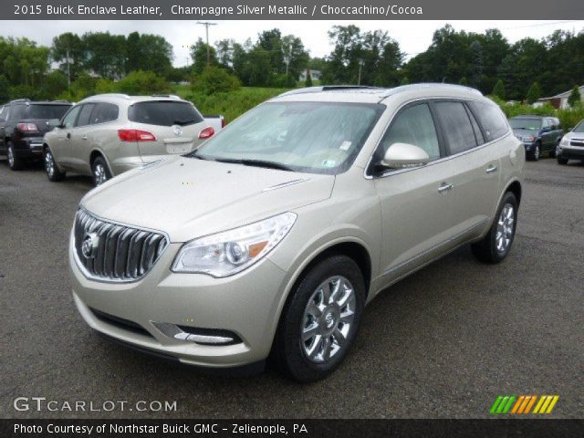 2015 Buick Enclave Leather in Champagne Silver Metallic