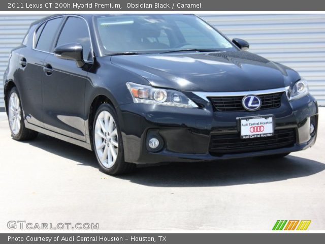 2011 Lexus CT 200h Hybrid Premium in Obsidian Black