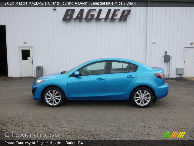 2010 Mazda MAZDA3 s Grand Touring 4 Door in Celestial Blue Mica