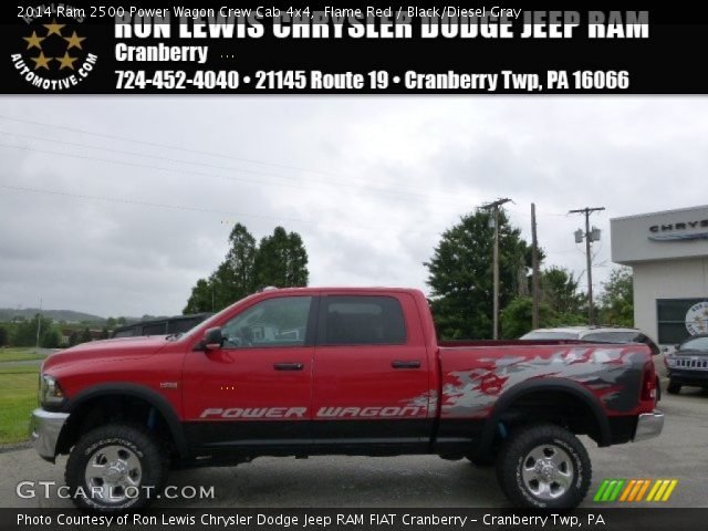 2014 Ram 2500 Power Wagon Crew Cab 4x4 in Flame Red