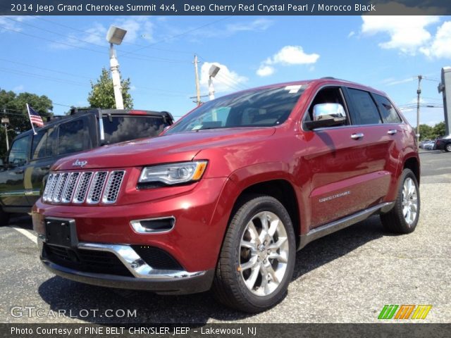 2014 Jeep Grand Cherokee Summit 4x4 in Deep Cherry Red Crystal Pearl