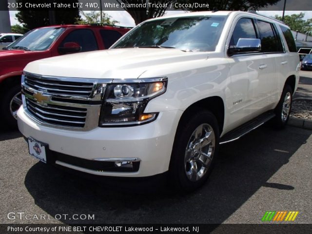 2015 Chevrolet Tahoe LTZ 4WD in White Diamond Tricoat