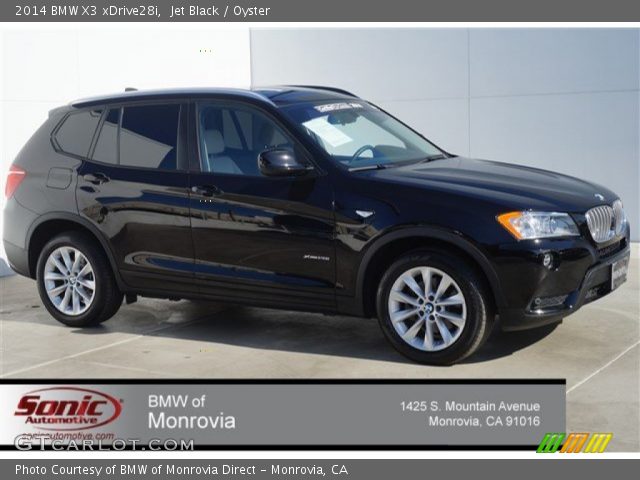 2014 BMW X3 xDrive28i in Jet Black