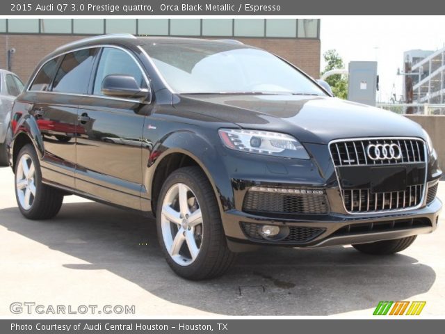 2015 Audi Q7 3.0 Prestige quattro in Orca Black Metallic