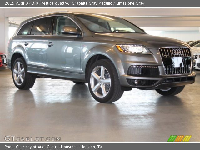 2015 Audi Q7 3.0 Prestige quattro in Graphite Gray Metallic