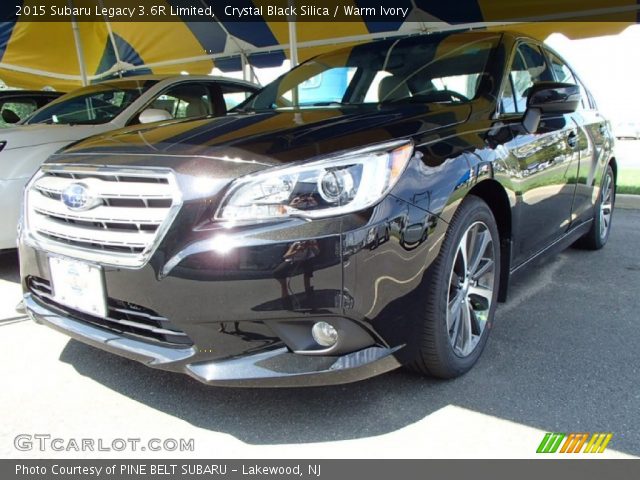 2015 Subaru Legacy 3.6R Limited in Crystal Black Silica