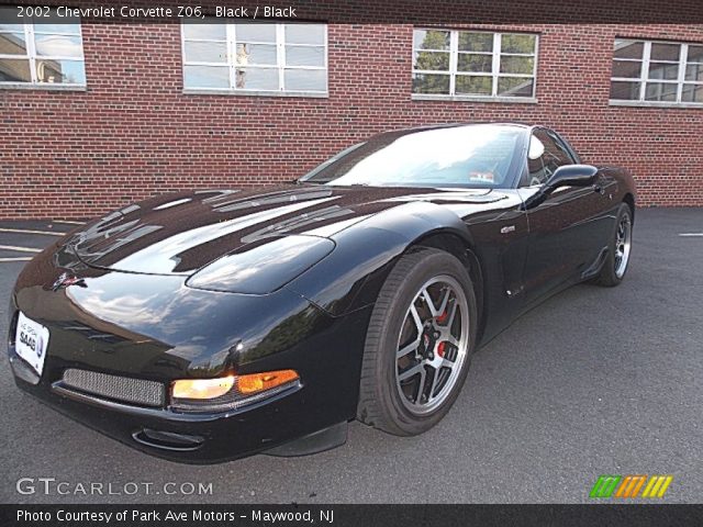 2002 Chevrolet Corvette Z06 in Black