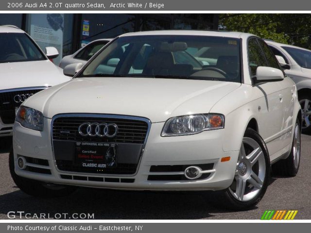 2006 Audi A4 2.0T quattro Sedan in Arctic White