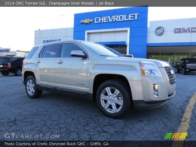 2014 GMC Terrain SLE in Champagne Silver Metallic