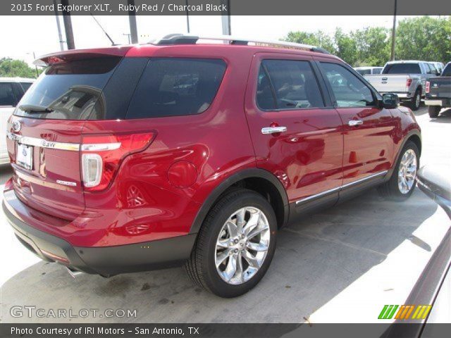 2015 Ford Explorer XLT in Ruby Red