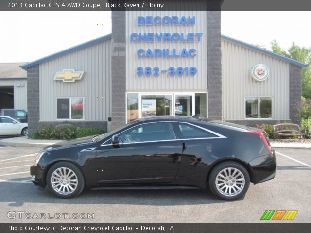 2013 Cadillac CTS 4 AWD Coupe in Black Raven