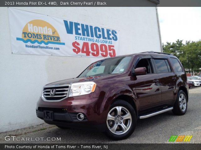 2013 Honda Pilot EX-L 4WD in Dark Cherry Pearl