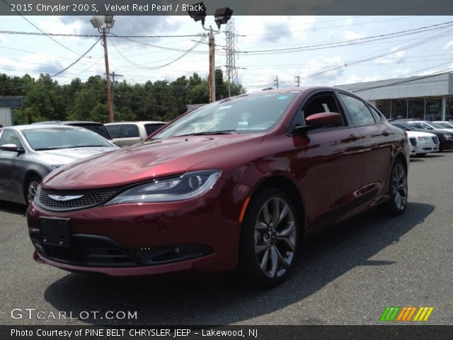 2015 Chrysler 200 S in Velvet Red Pearl