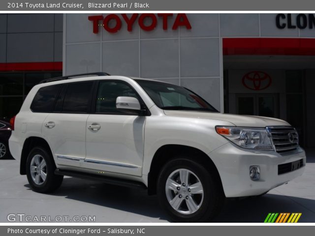 2014 Toyota Land Cruiser  in Blizzard Pearl
