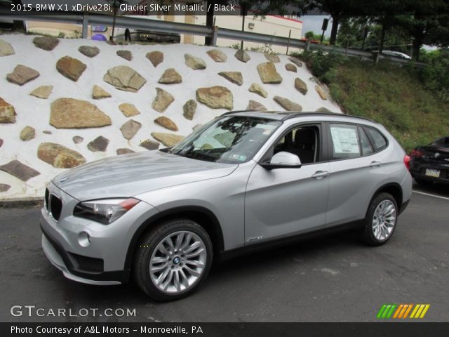 2015 BMW X1 xDrive28i in Glacier Silver Metallic