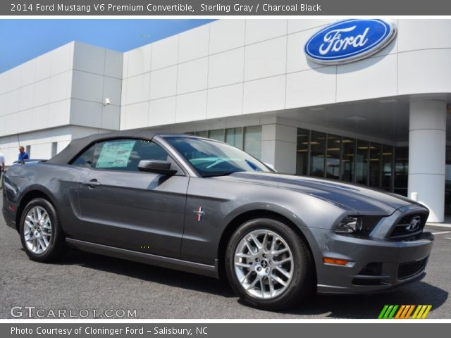 2014 Ford Mustang V6 Premium Convertible in Sterling Gray