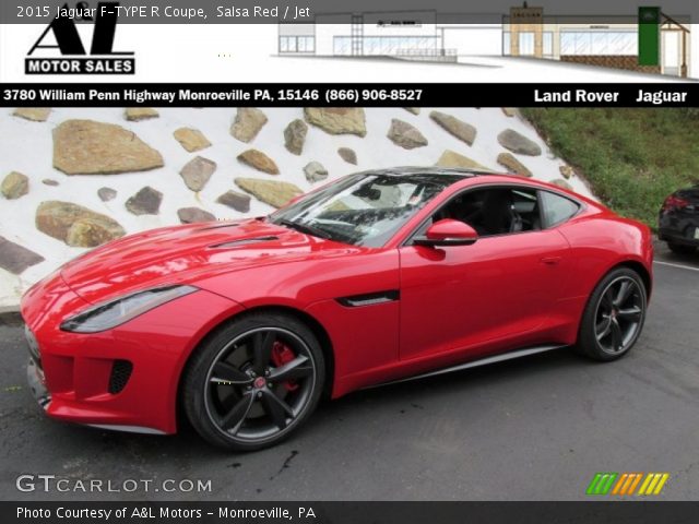2015 Jaguar F-TYPE R Coupe in Salsa Red