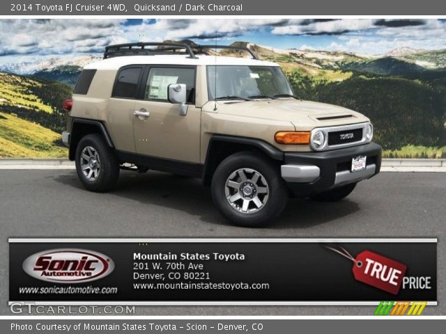2014 Toyota FJ Cruiser 4WD in Quicksand