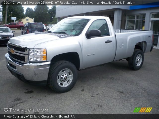 2014 Chevrolet Silverado 2500HD WT Regular Cab 4x4 in Silver Ice Metallic