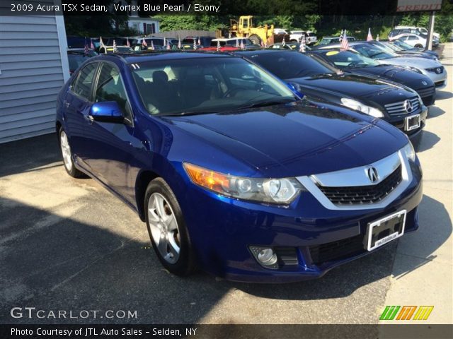 2009 Acura TSX Sedan in Vortex Blue Pearl
