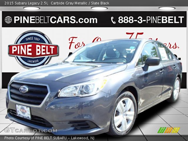 2015 Subaru Legacy 2.5i in Carbide Gray Metallic