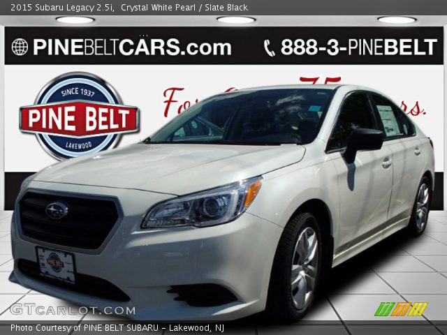 2015 Subaru Legacy 2.5i in Crystal White Pearl