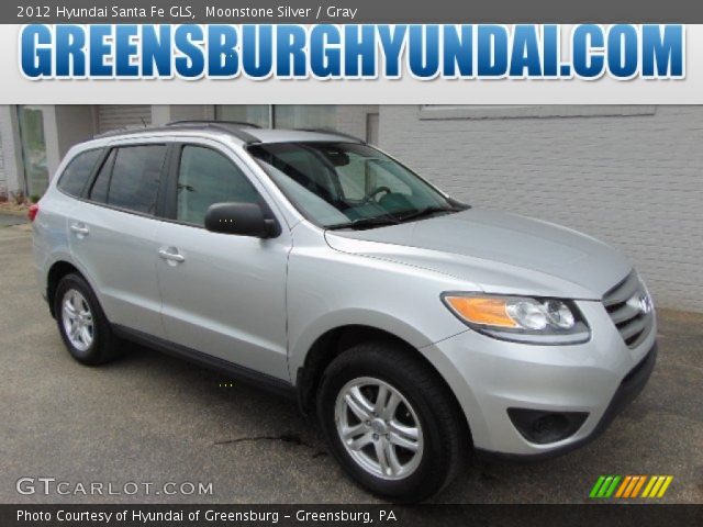 2012 Hyundai Santa Fe GLS in Moonstone Silver