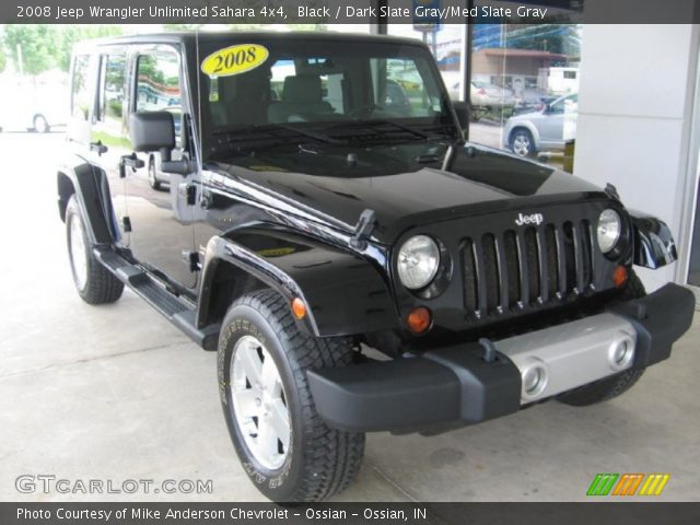 2008 Jeep Wrangler Unlimited Sahara 4x4 in Black