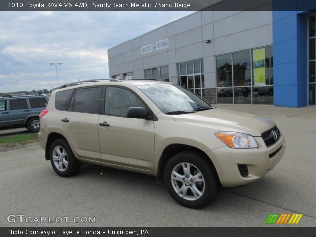 2010 Toyota RAV4 V6 4WD in Sandy Beach Metallic