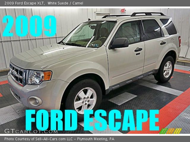 2009 Ford Escape XLT in White Suede