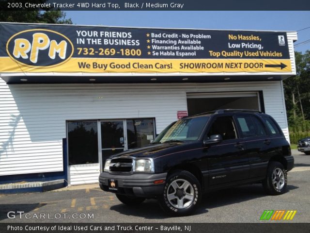 2003 Chevrolet Tracker 4WD Hard Top in Black