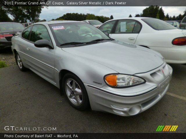 2003 Pontiac Grand Am GT Coupe in Galaxy Silver Metallic