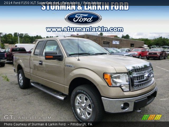 2014 Ford F150 XLT SuperCab 4x4 in Pale Adobe