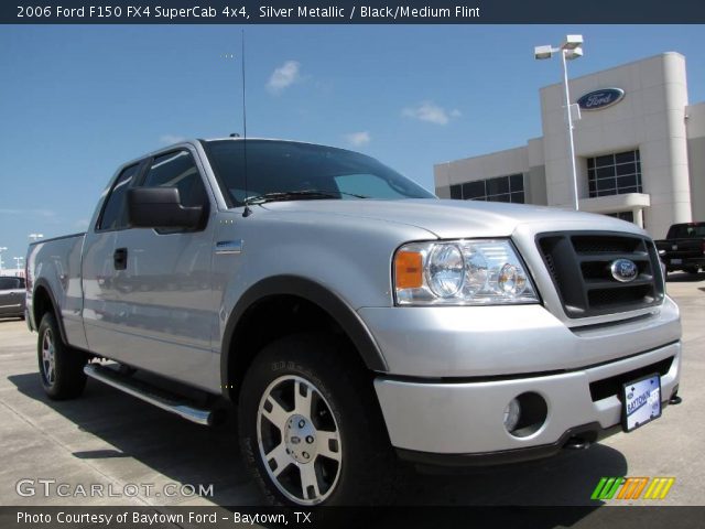 2006 Ford F150 FX4 SuperCab 4x4 in Silver Metallic