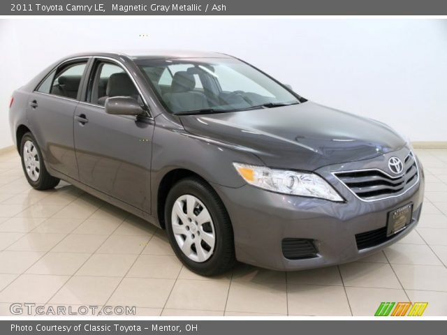 2011 Toyota Camry LE in Magnetic Gray Metallic