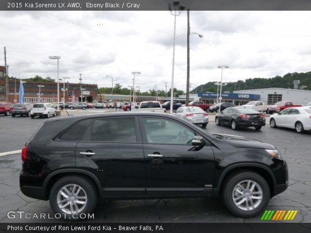 2015 Kia Sorento LX AWD in Ebony Black