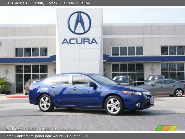 2011 Acura TSX Sedan in Vortex Blue Pearl