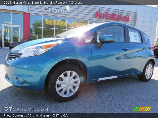 2015 Nissan Versa Note S in Metallic Peacock