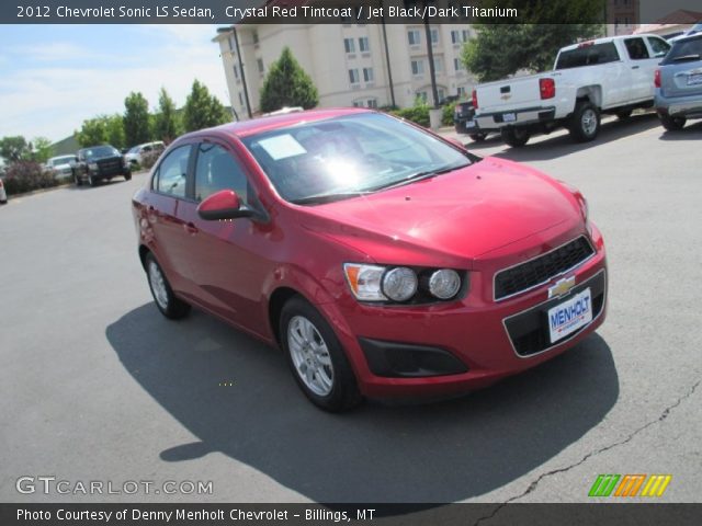 2012 Chevrolet Sonic LS Sedan in Crystal Red Tintcoat