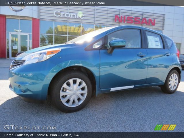 2015 Nissan Versa Note SV in Metallic Peacock