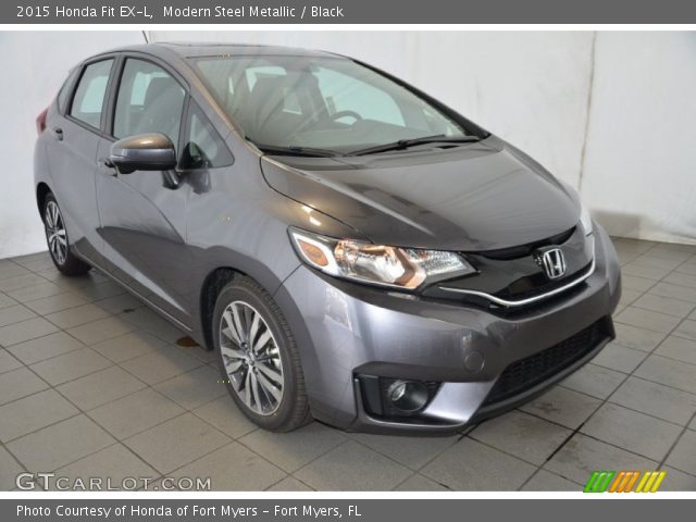 2015 Honda Fit EX-L in Modern Steel Metallic