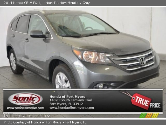 2014 Honda CR-V EX-L in Urban Titanium Metallic