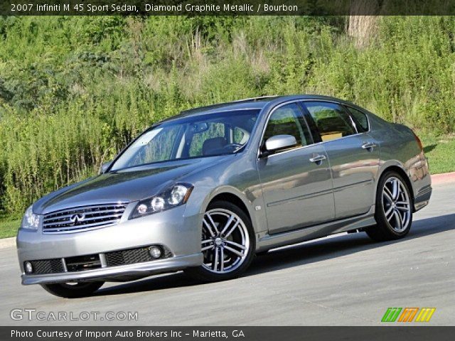 2007 Infiniti M 45 Sport Sedan in Diamond Graphite Metallic