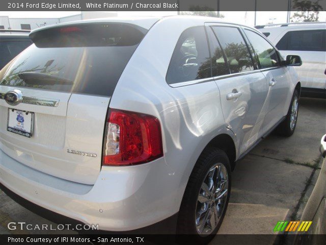2014 Ford Edge Limited in White Platinum