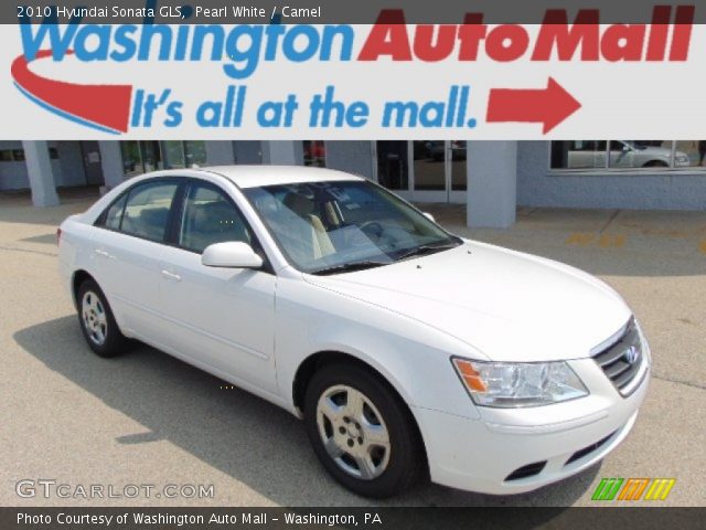 2010 Hyundai Sonata GLS in Pearl White