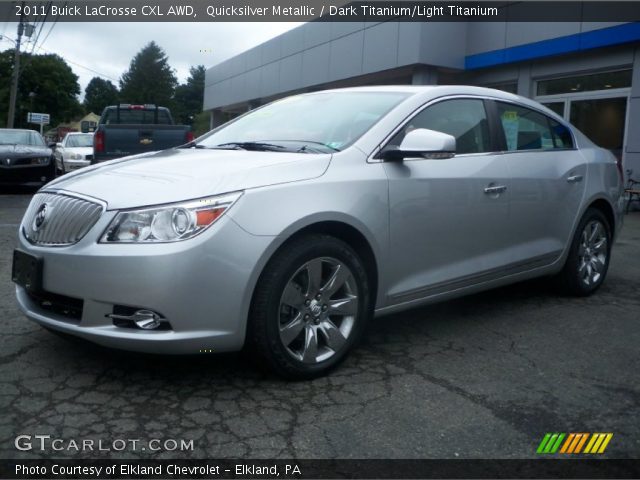 2011 Buick LaCrosse CXL AWD in Quicksilver Metallic