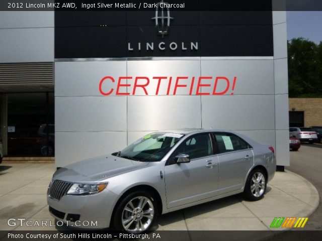 2012 Lincoln MKZ AWD in Ingot Silver Metallic