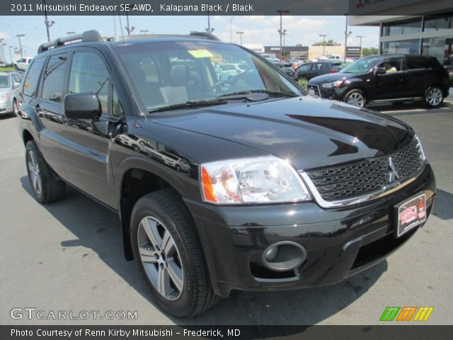 2011 Mitsubishi Endeavor SE AWD in Kalapana Black