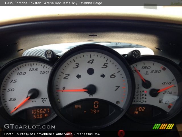 1999 Porsche Boxster  in Arena Red Metallic