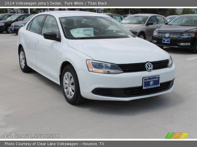 2014 Volkswagen Jetta S Sedan in Pure White